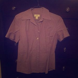Short sleeved button down